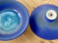 Vogeltränken blau Vogeltränken blau